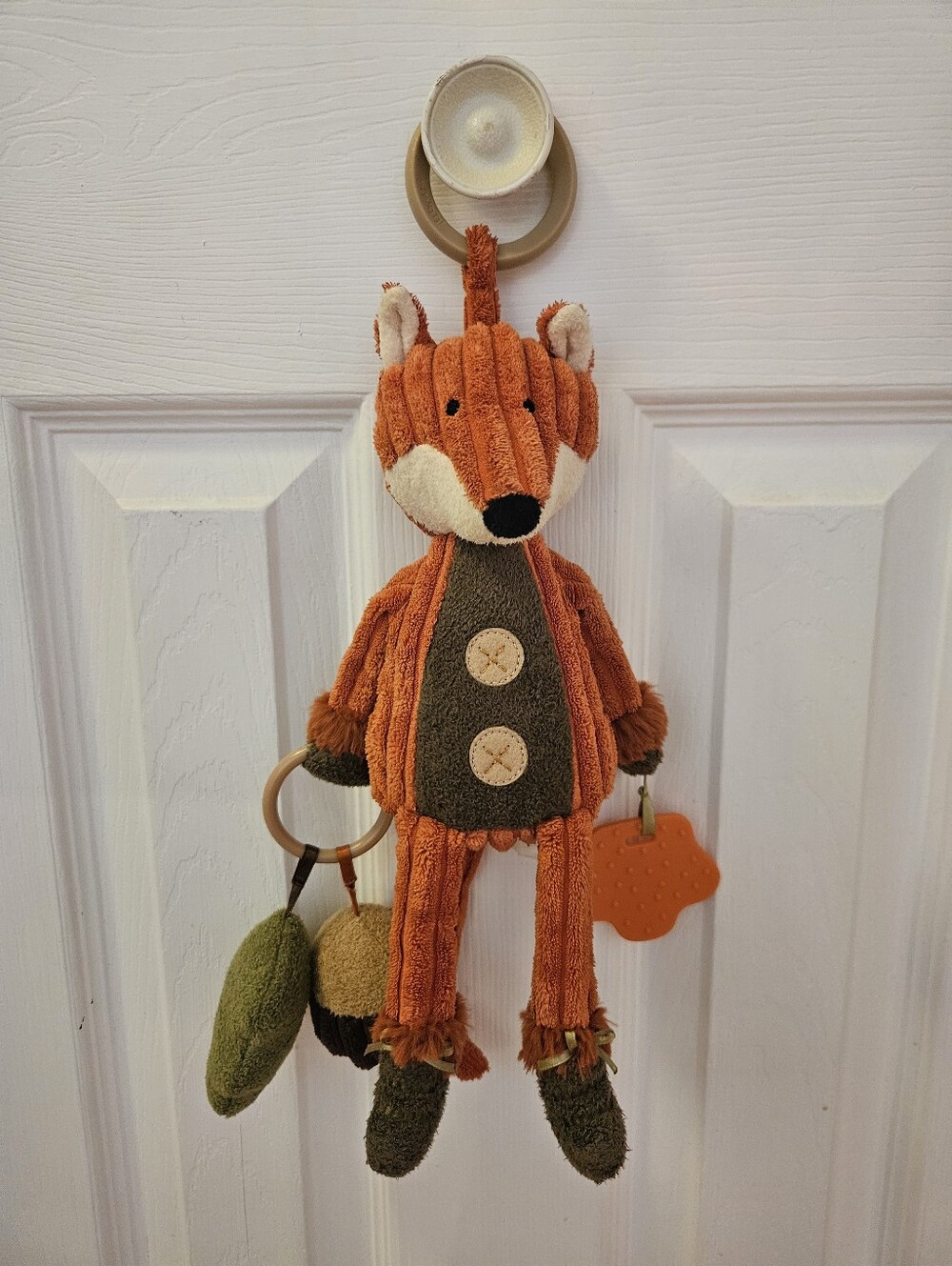 Jellycat Fox Cordy Roy Rattle Toy